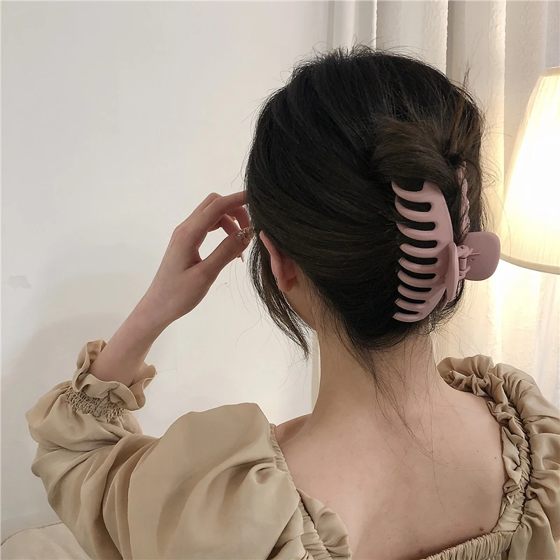 Women's Colorful Acrylic Claw Hair Clip