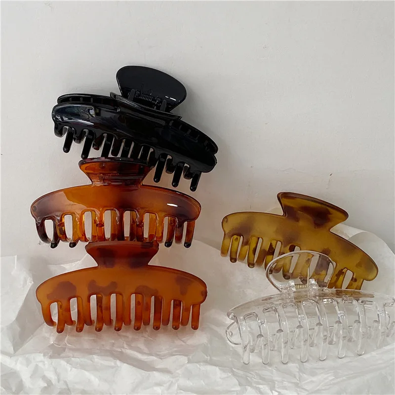 Women's Colorful Acrylic Claw Hair Clip