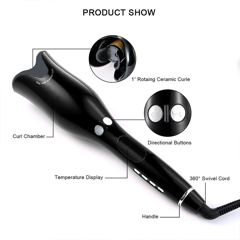 Tulip Design Multi-Automatic Hair Curler