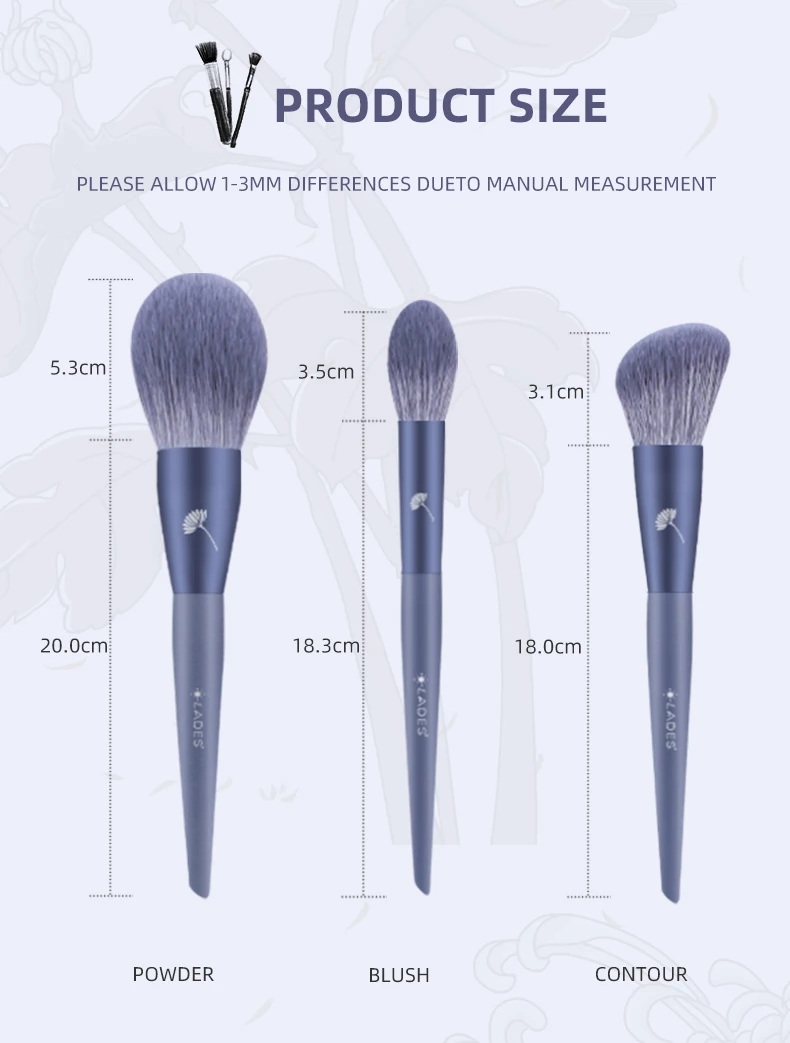 Makeup Brushes 10 Pcs Set