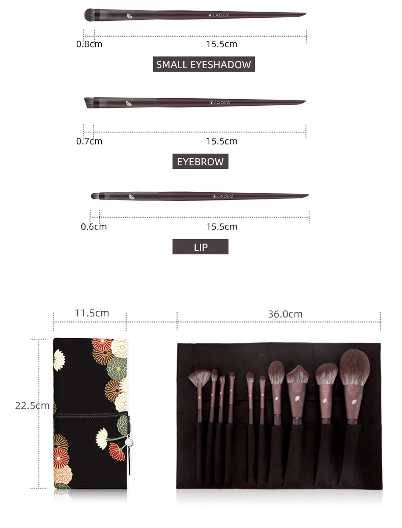 Makeup Brushes 14 Pcs Set