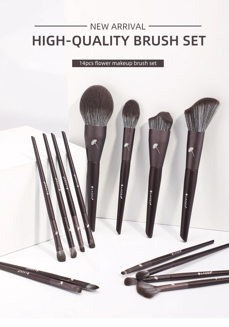 Makeup Brushes 14 Pcs Set