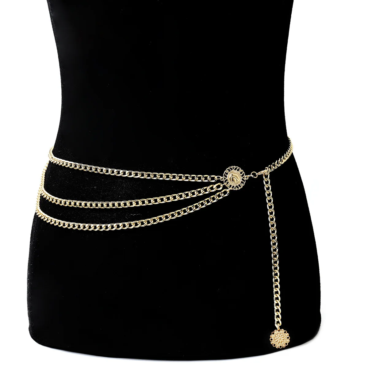 Stylish Metal Chain Belt