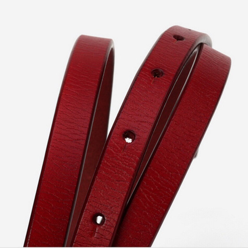 Thin Colorful Women's Waist Belt