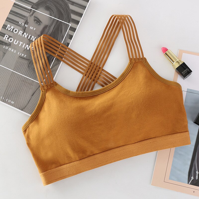 Women's Cotton Padded Sports Bra