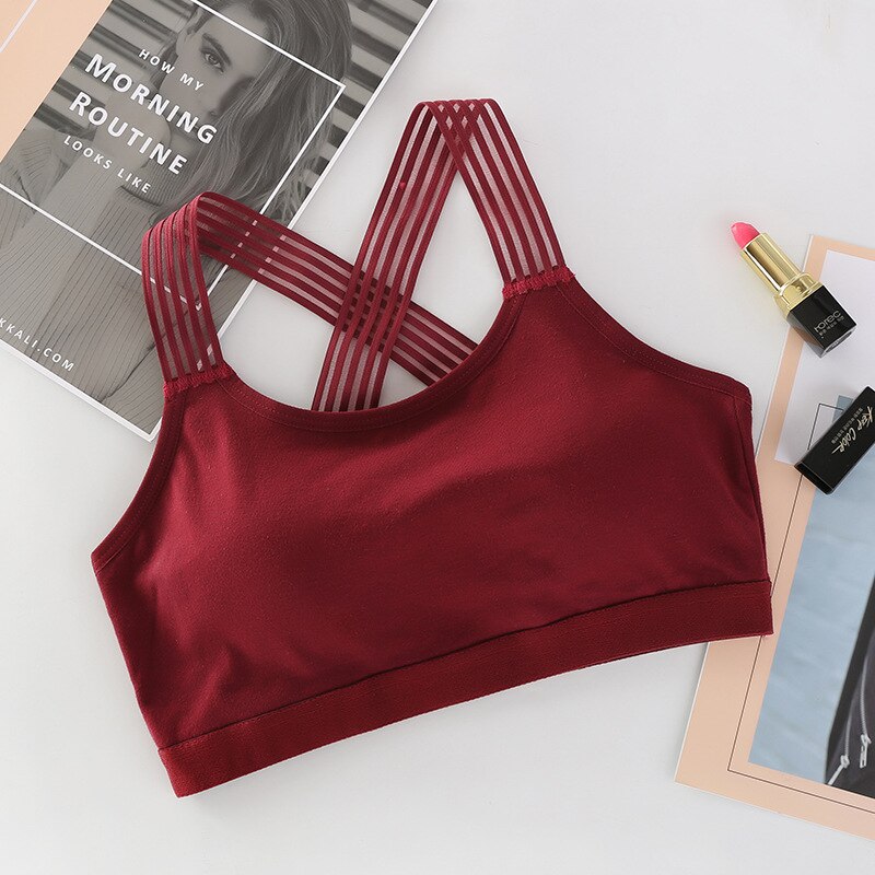 Women's Cotton Padded Sports Bra