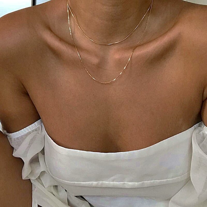 Women's Minimalistic Chain Necklace