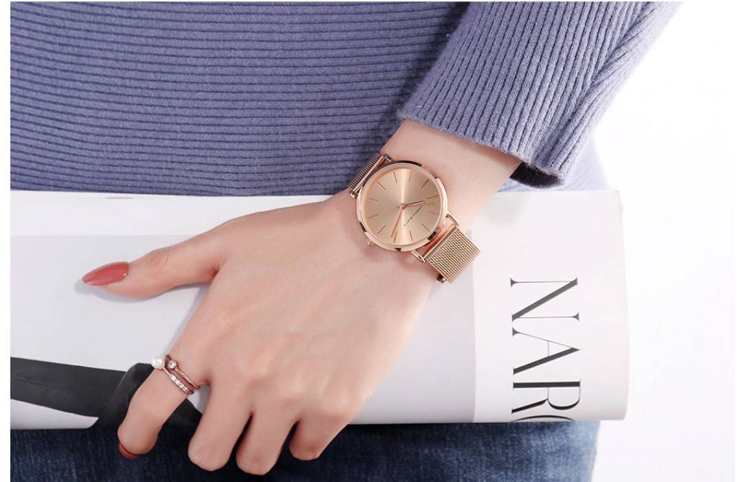 Women's Stainless Steel Quartz Watch