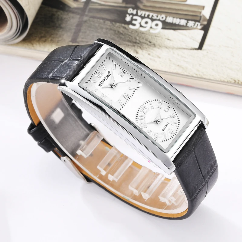 Women's Rectangular Dial Elegant Watches