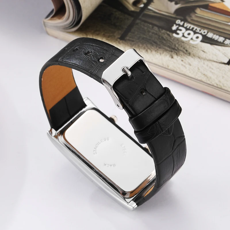 Women's Rectangular Dial Elegant Watches