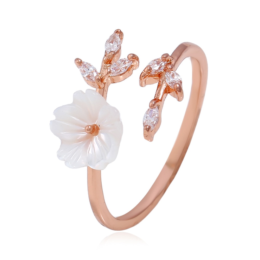 Flower Shaped Ring for Girls