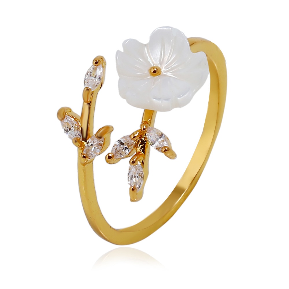 Flower Shaped Ring for Girls