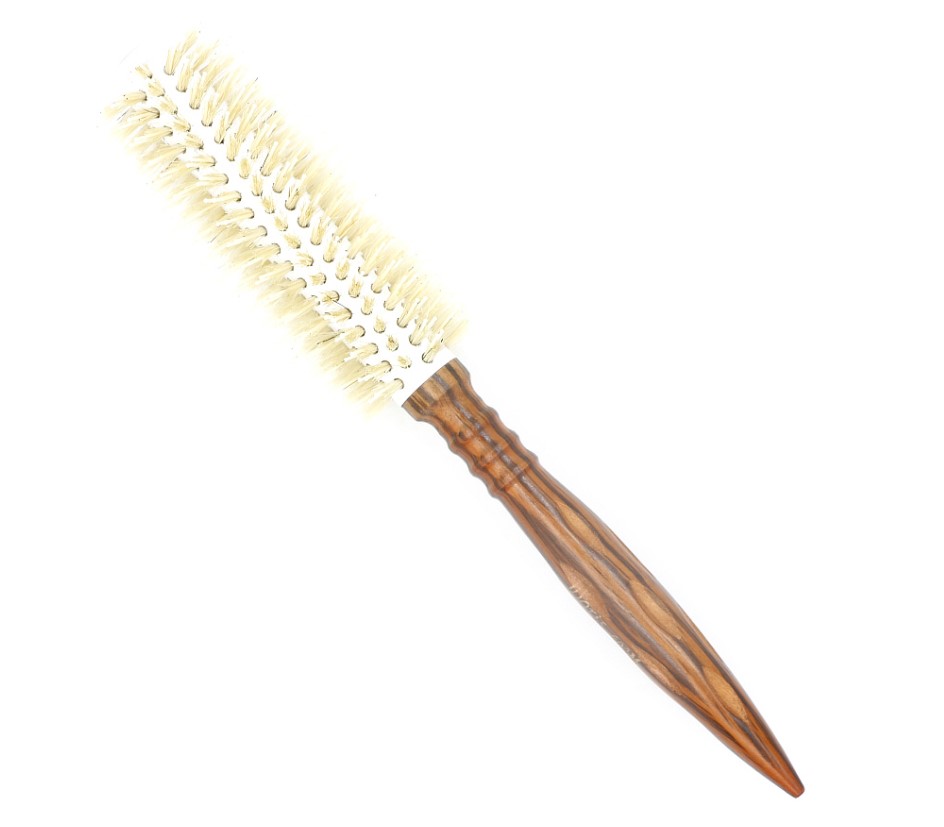 Contrast Design Wooden Styling Hair Brush