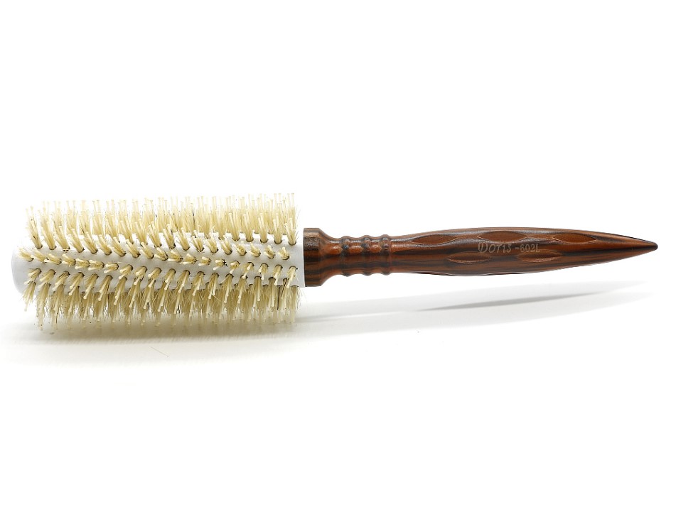 Contrast Design Wooden Styling Hair Brush