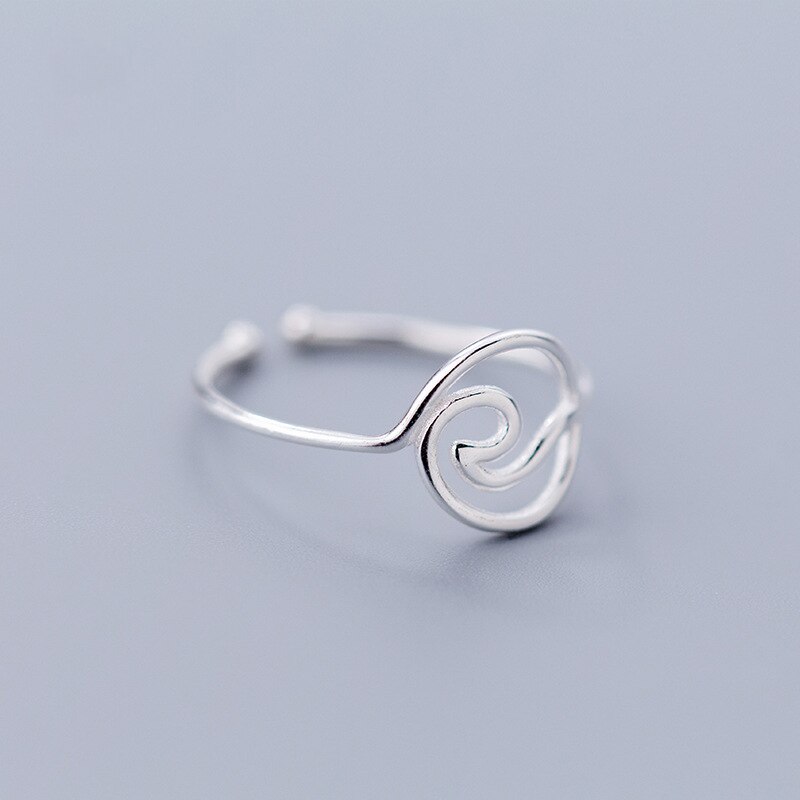 925 Sterling Silver Opening Ring