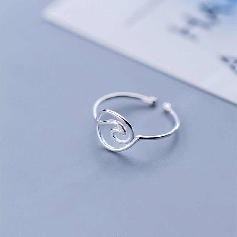 925 Sterling Silver Opening Ring