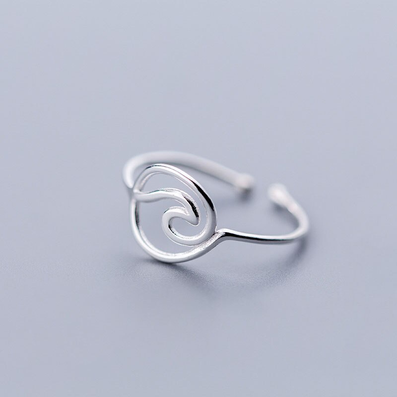 925 Sterling Silver Opening Ring