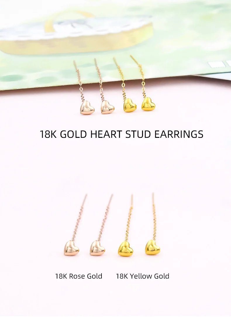 Women's Cute Hearts Drop Earrings