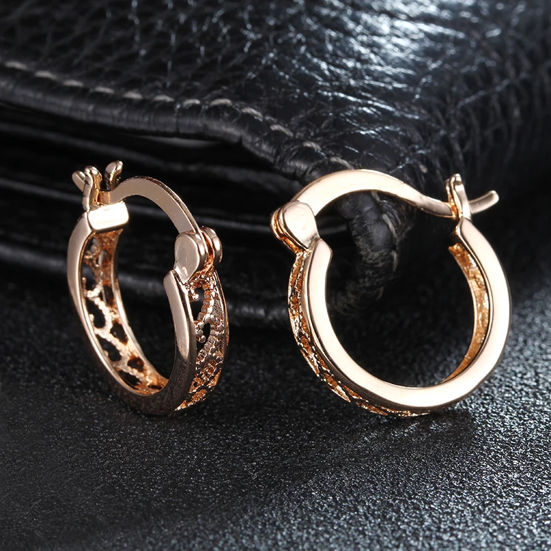 Small Gold Hoop Earrings for Women