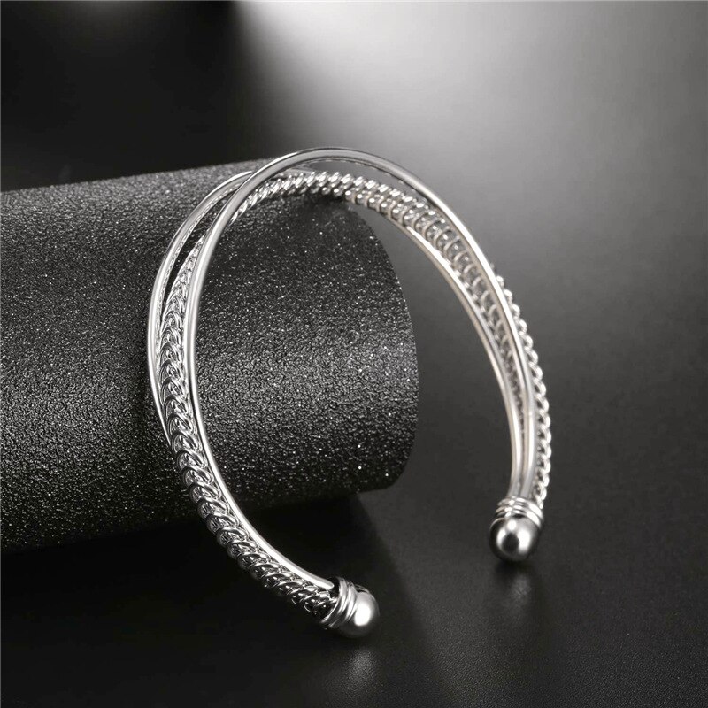 Women's Multilayer Chain Cuff Bracelet