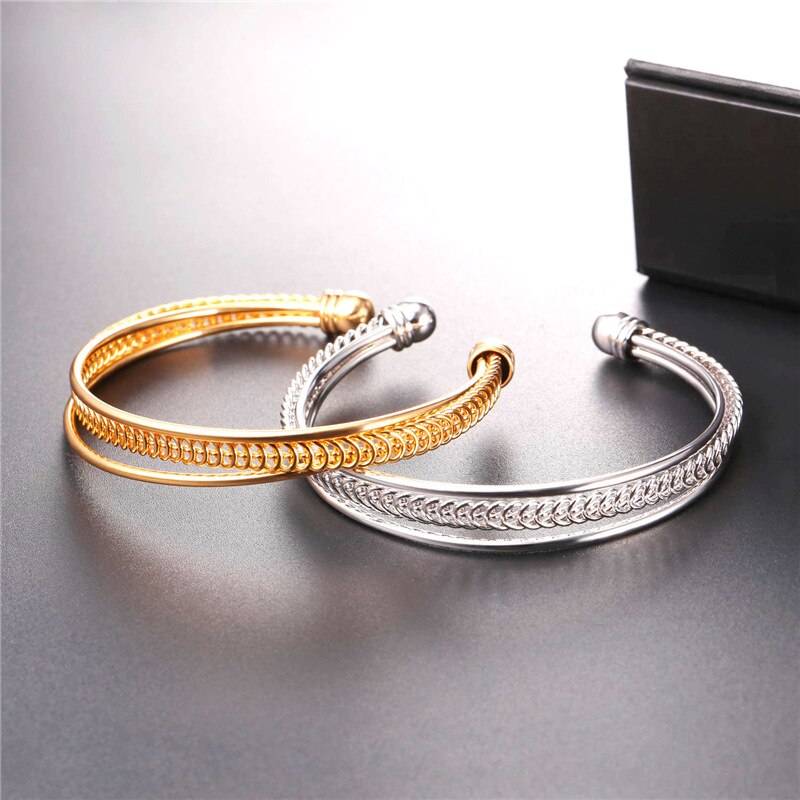 Women's Multilayer Chain Cuff Bracelet