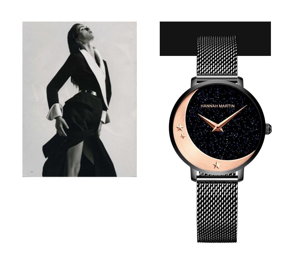 Women's Stars and Moon Quartz Watches