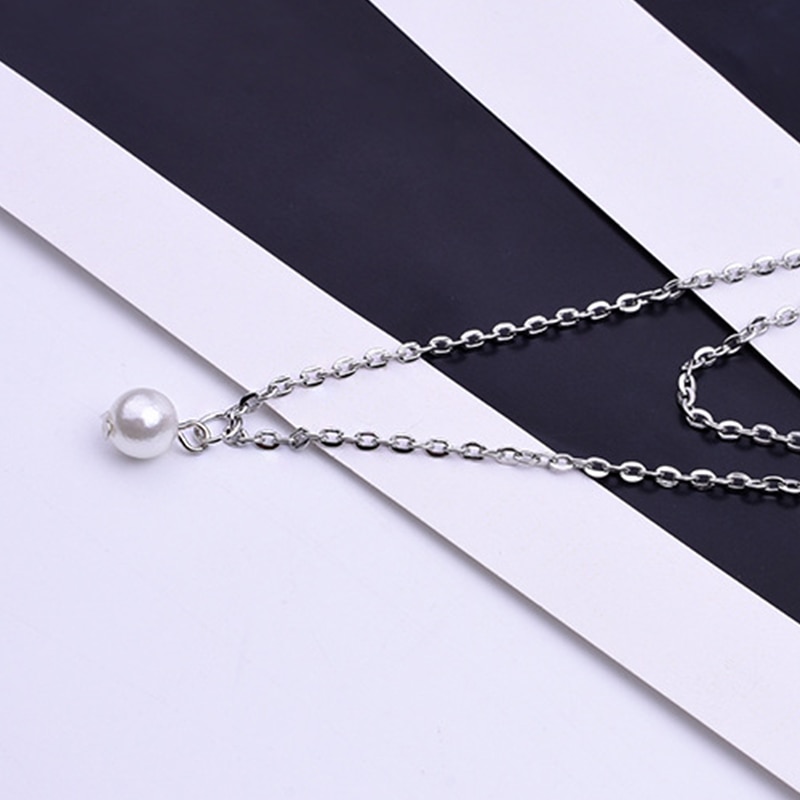 Simple Styled Double Layer Necklace