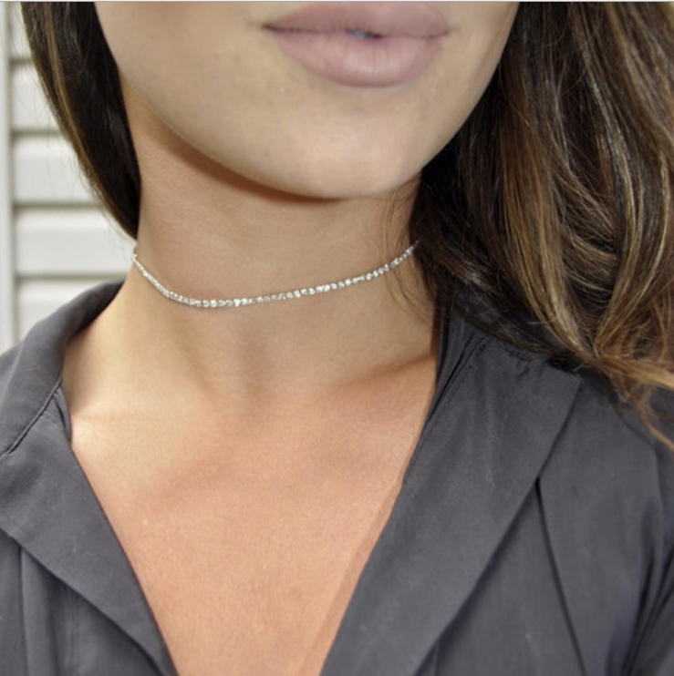 Women's Simulation Pearl Choker Necklace