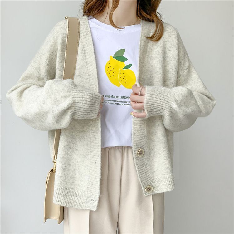 Women's Pastel Color Cardigan