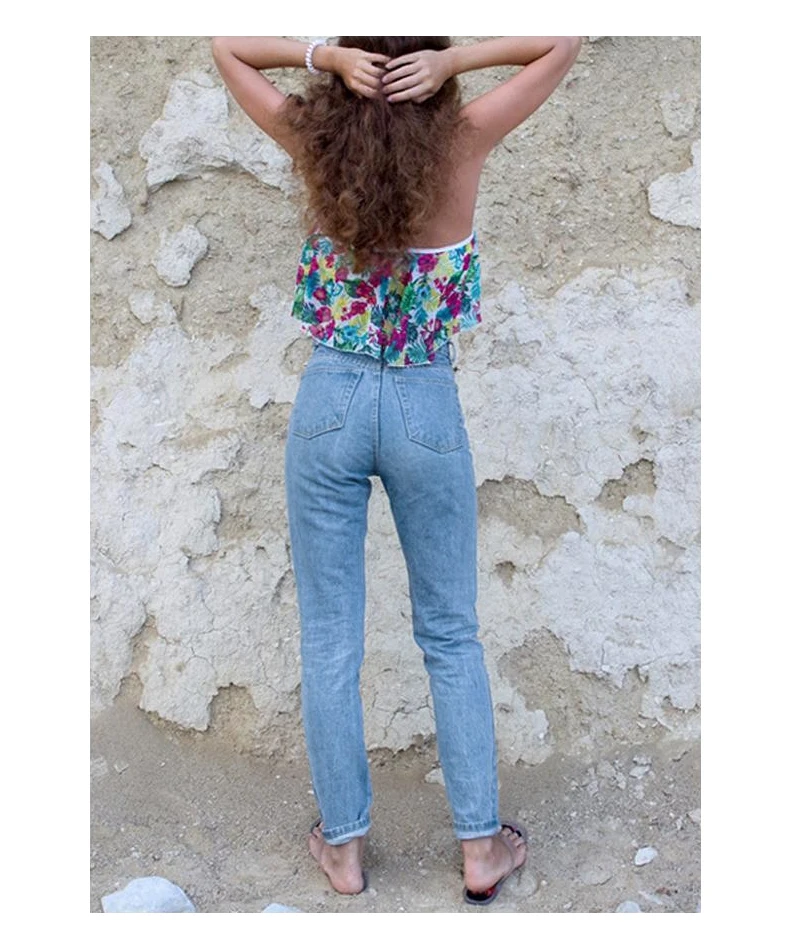 Women's Vintage High Waist Jeans