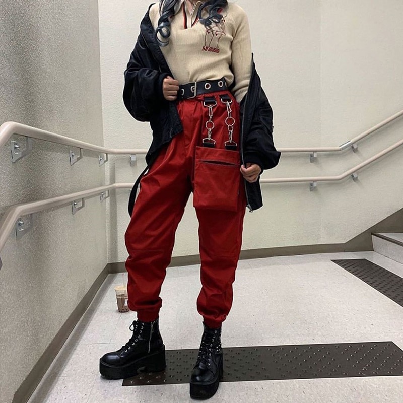 Streetwear Cargo Pants for Women