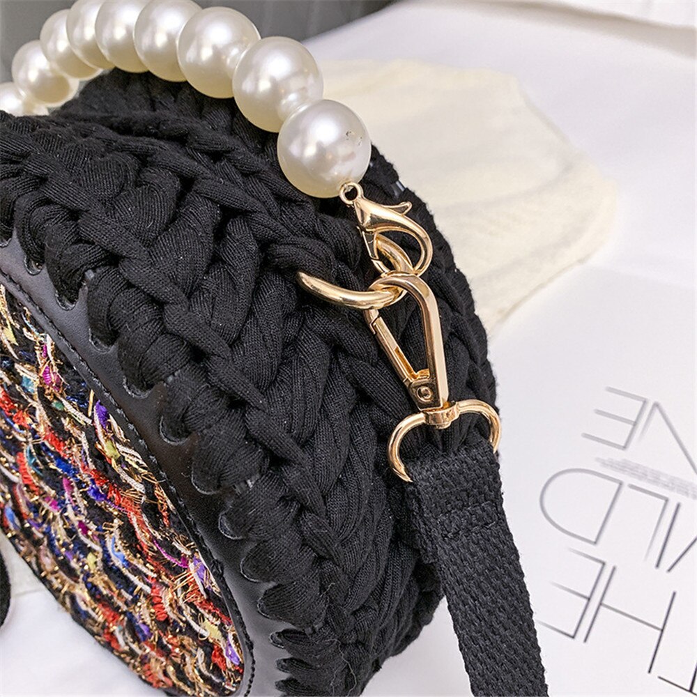 Women’s Elegant Woven Handbag