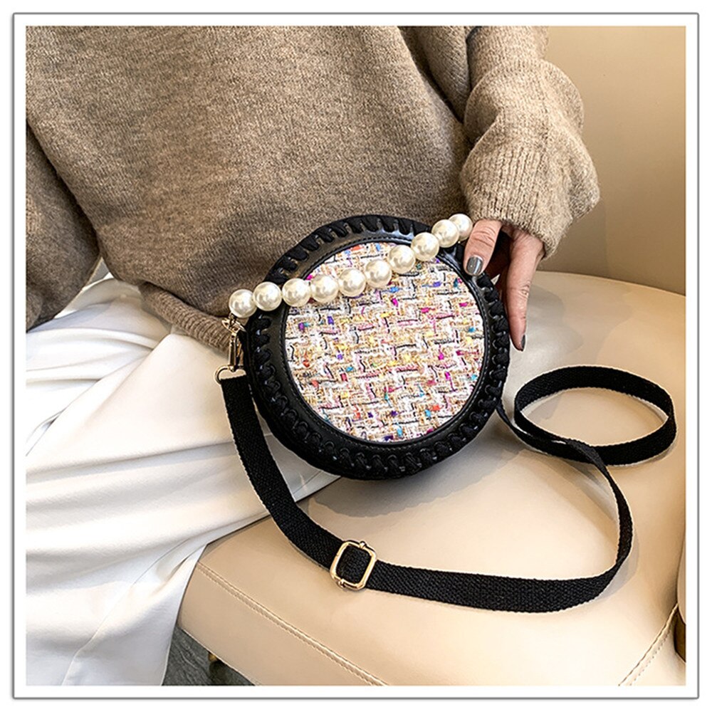 Women’s Elegant Woven Handbag