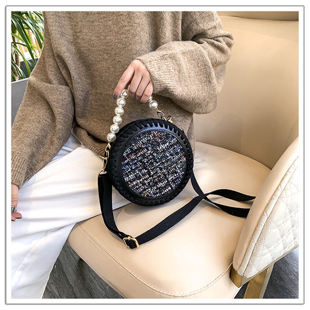 Women’s Elegant Woven Handbag