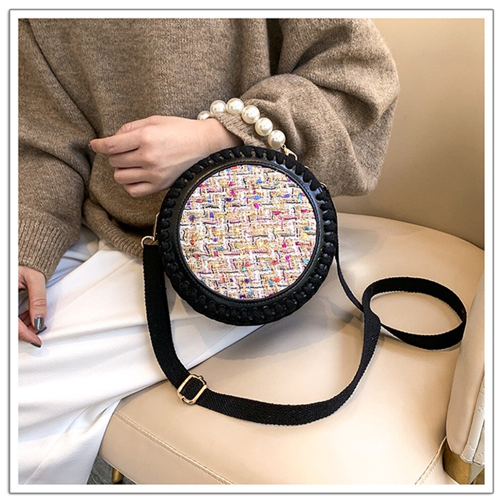 Women’s Elegant Woven Handbag