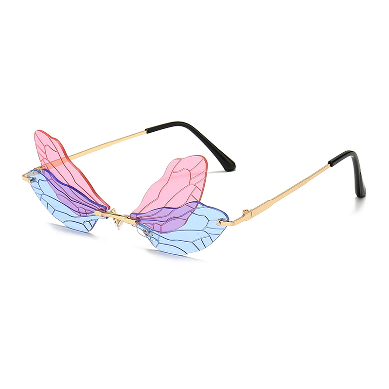 Dragonfly Wing Designed Sunglasses