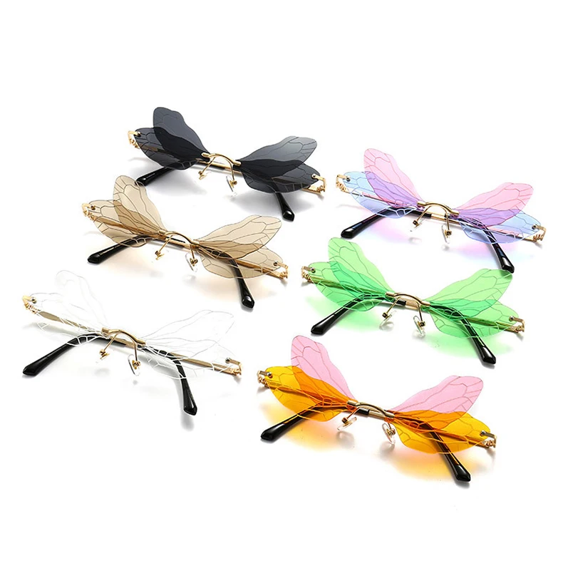 Dragonfly Wing Designed Sunglasses