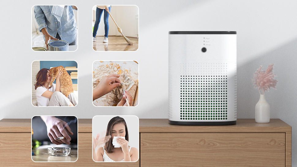 Home Portable Air Purifier and Aroma Diffuser