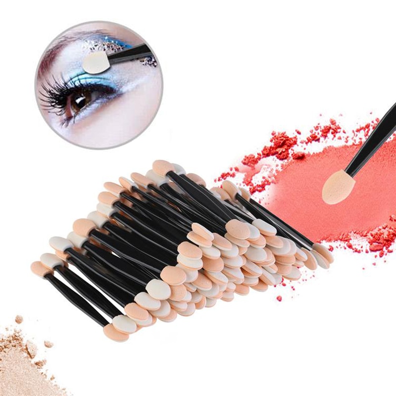 Dual Sided Disposable Eyeshadow Brushes Set