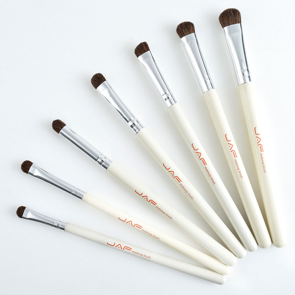 Natural Eyeshadow Brushes 7 Pcs Set