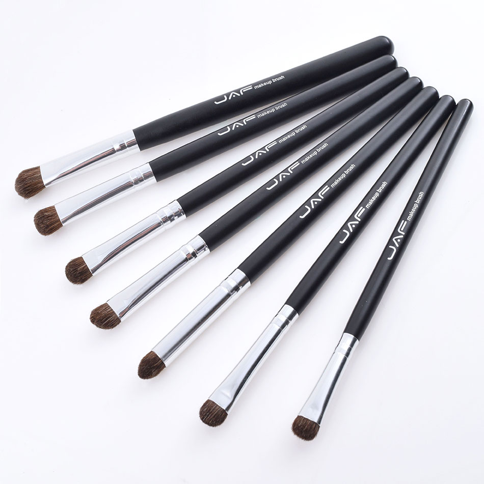 Natural Eyeshadow Brushes 7 Pcs Set