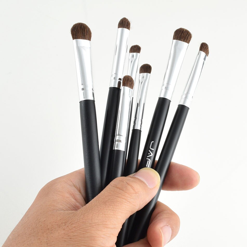 Natural Eyeshadow Brushes 7 Pcs Set