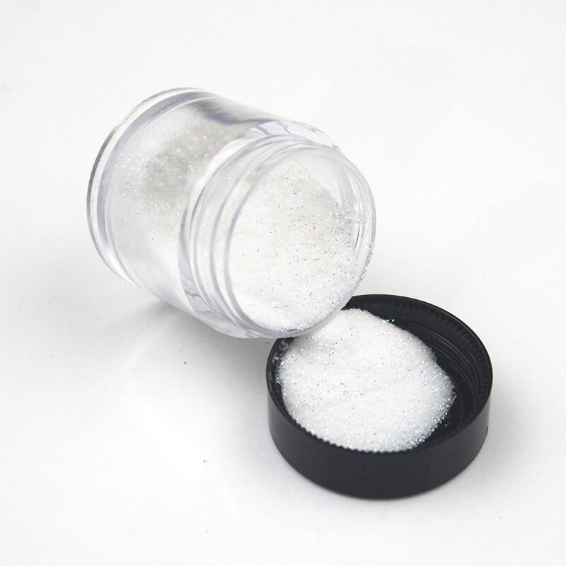 white powder glitter