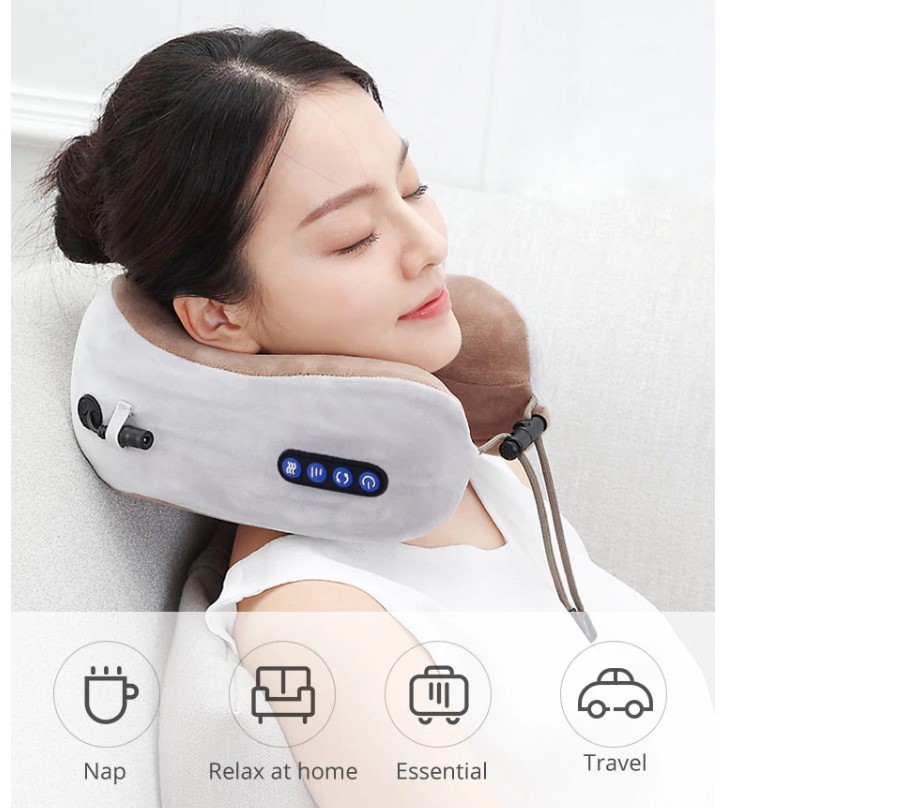 U-Shaped Travel Neck Massager