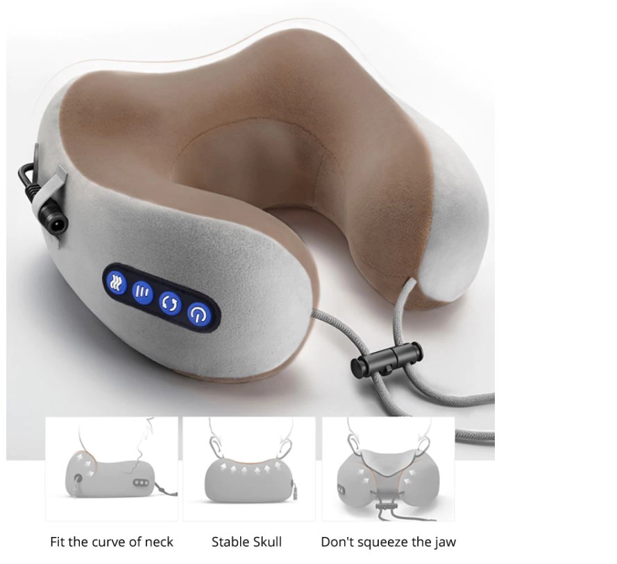 U-Shaped Travel Neck Massager