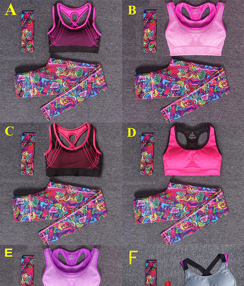 Women's Workout Bra and Leggings Set