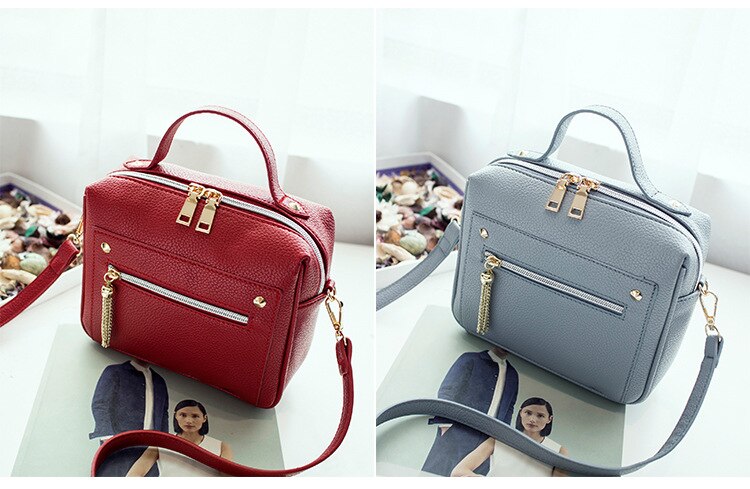 Women's Classic Elegant Leather Handbag