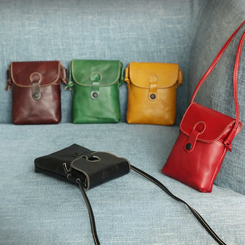 Women's Leather Mini Crossbody Bag