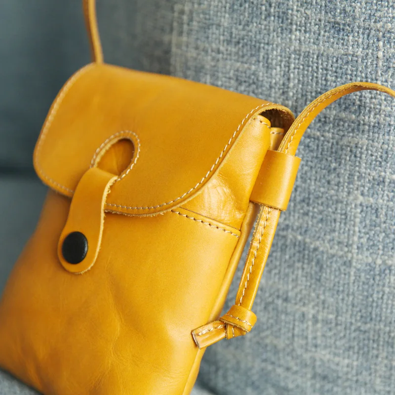 Women's Leather Mini Crossbody Bag