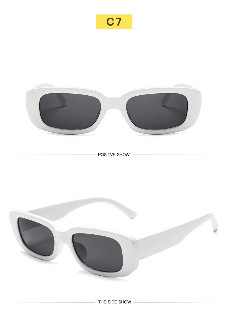 Women's UV 400 Rectangle Shaped Sunglasses